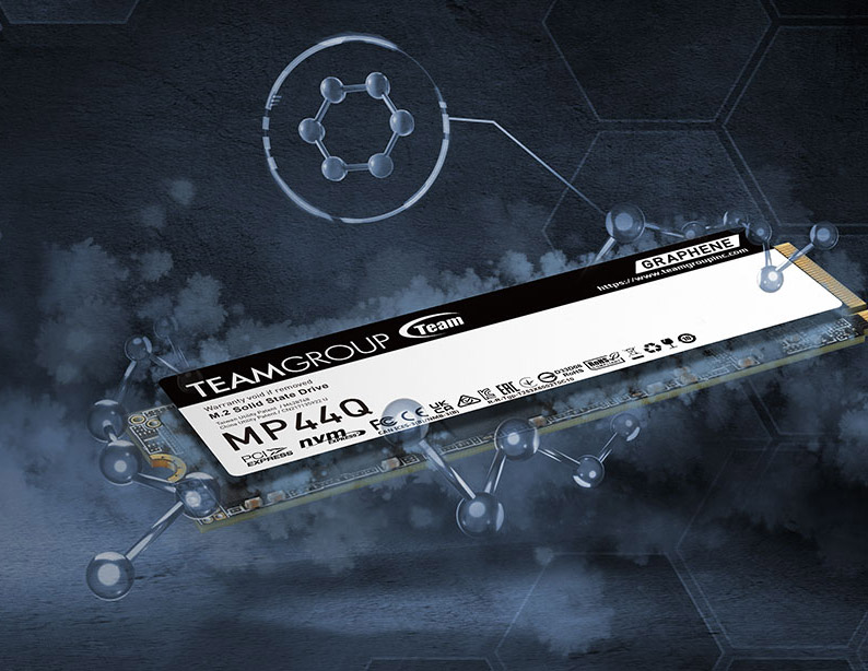 MAVERTEAM - Team　M.2 SSD MP44Q TM8FFD002T0C101　2TB MP44Q M.2 PCIe 4.0 SSD 2TB - TEAMGROUP